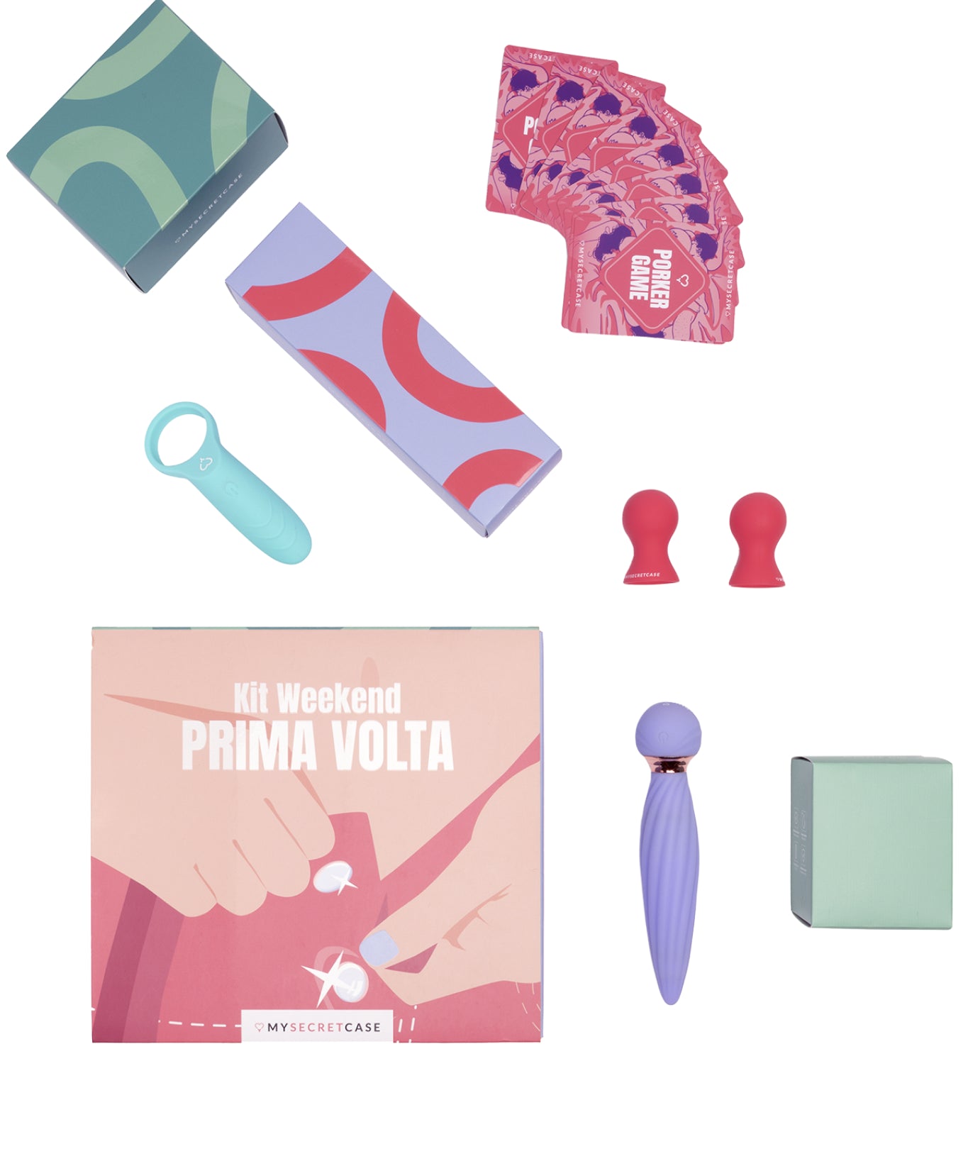 Kit Weekend Prima Volta - Giochi erotici MySecretCase