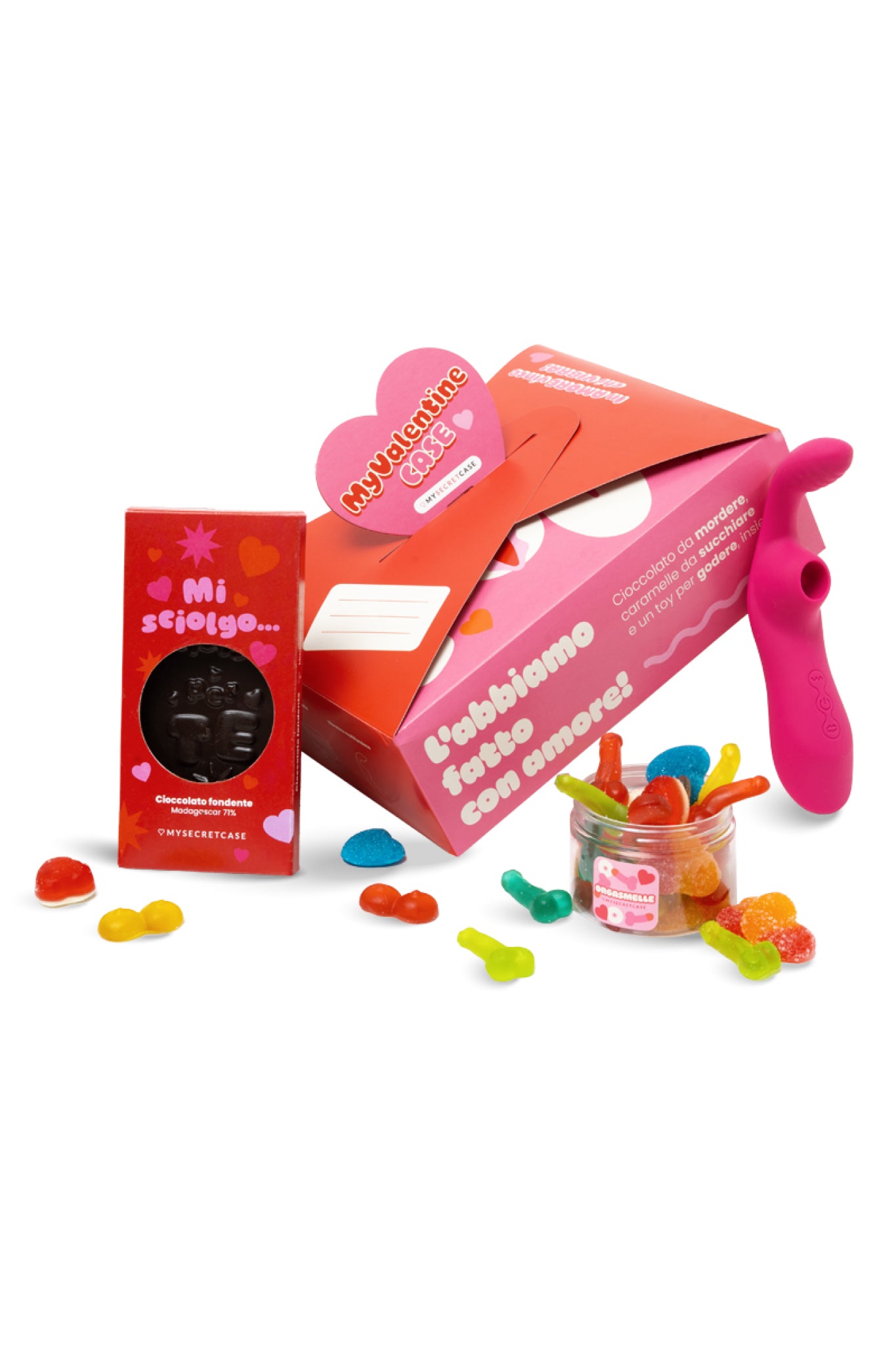 MyValentine Case - Vibratore Multifunzione - Giochi erotici MySecretCase