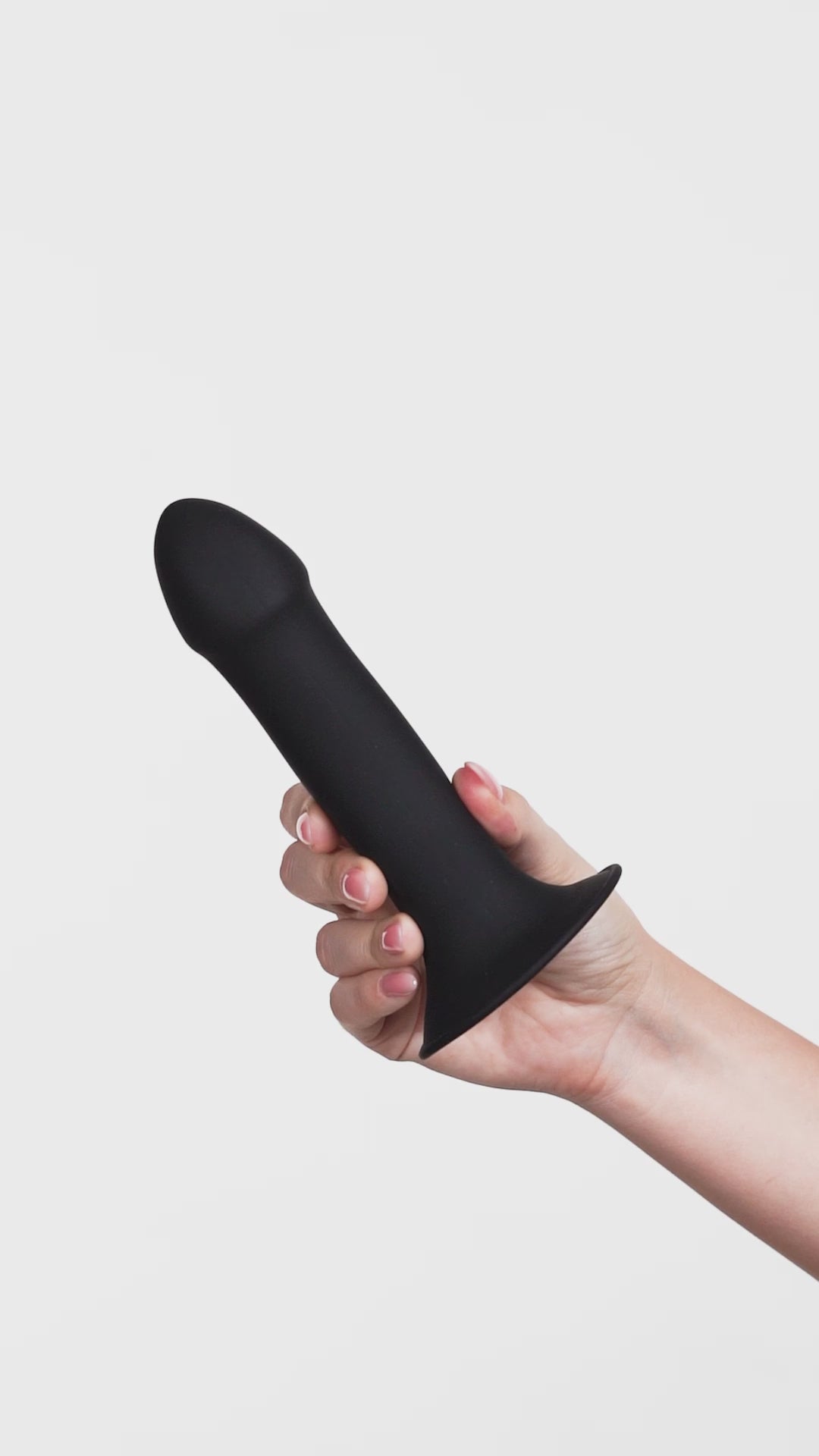 HORNYtorinco dildo vaginale della linea SEX SAFARI MySecretCase, forma ondulata, flessibile, con ventosa per uso versatile e mani libere